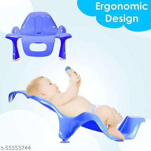 Anti Slip Big Plastic Bath Chair Seat Sling with Non Slip Strong Suction for Bathing with Water (Only sling - No Tub)