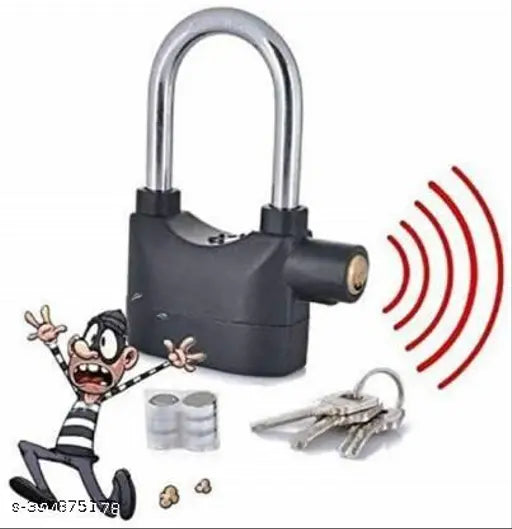 Heavy Duty Security Alarm Lock for Anti Theft Motion Sensor Hard Lock