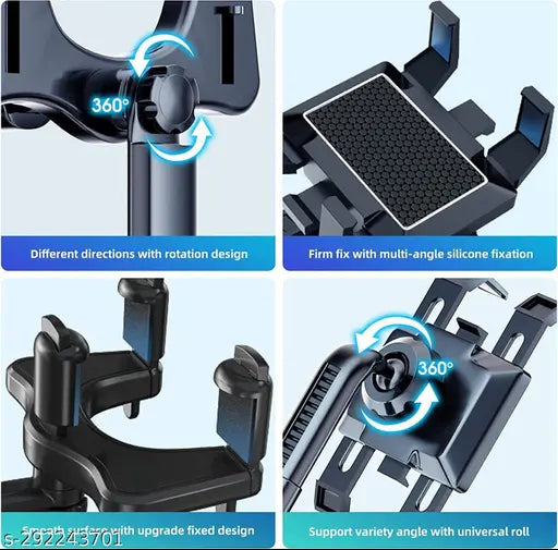 Mirror Phone Holder Mount 360 Degree