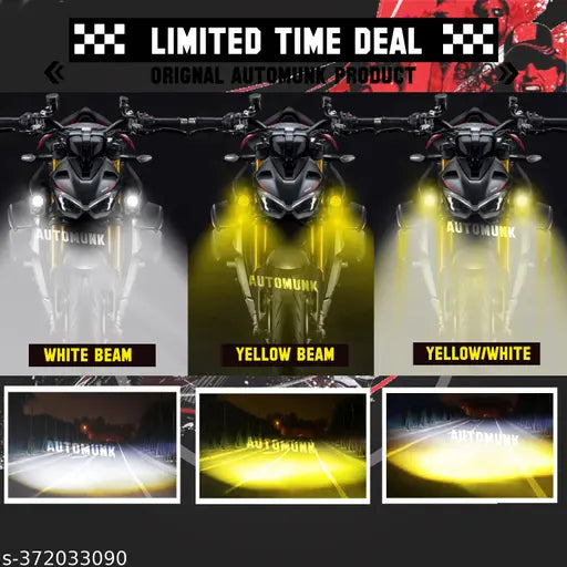 Bike & Car Laser Mini Spot Light 60 watt fog light with 4 mode