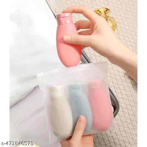 Travel Bottles For Toiletries, Pack Of 3