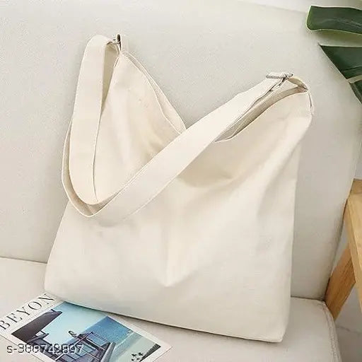 Women's Retro Style Beige Crossbody Tote Bag