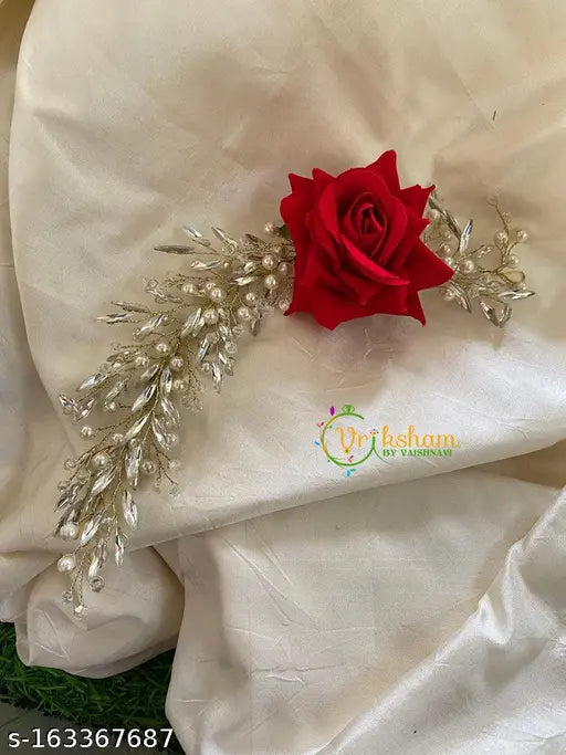 Stylish Women Multi Color Hair Broach