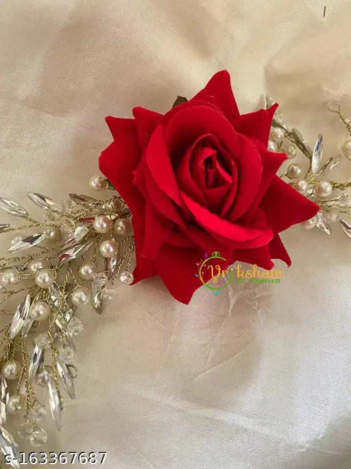 Stylish Women Multi Color Hair Broach