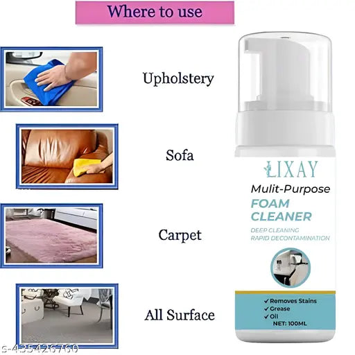Multipurpose Foam Cleaner Spray