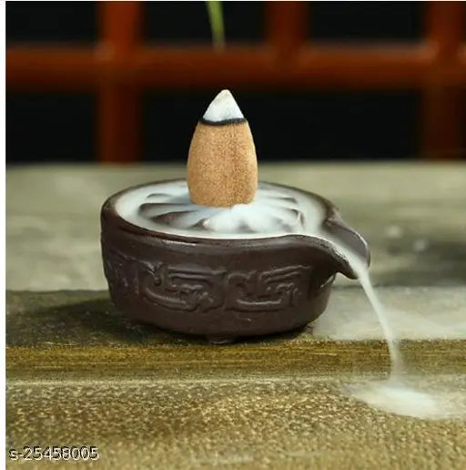 Smoke backflow cones with Mini backflow burner