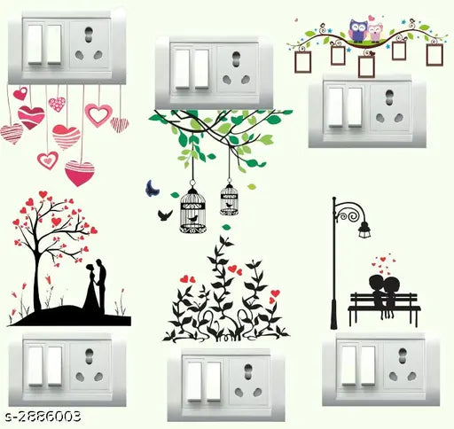 Cute Switch Board Stickers