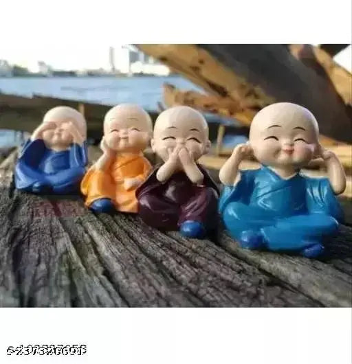 Laughing buddha idols