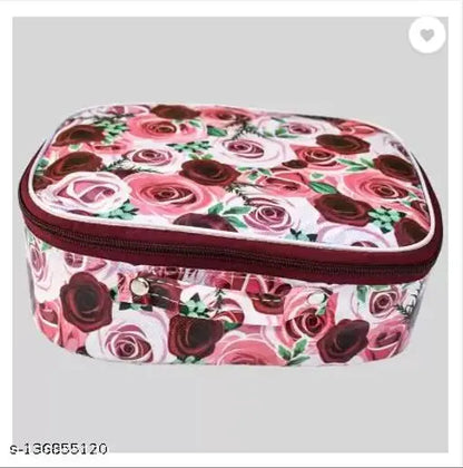 Fashionable Rose Printed High quality Makeup Kit box