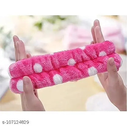 Facial Makeup Face Wash Velvet Strip Headband