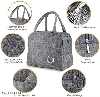 Portable and Reusable Insulated Lunch Bags