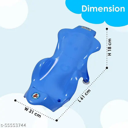 Anti Slip Big Plastic Bath Chair Seat Sling with Non Slip Strong Suction for Bathing with Water (Only sling - No Tub)