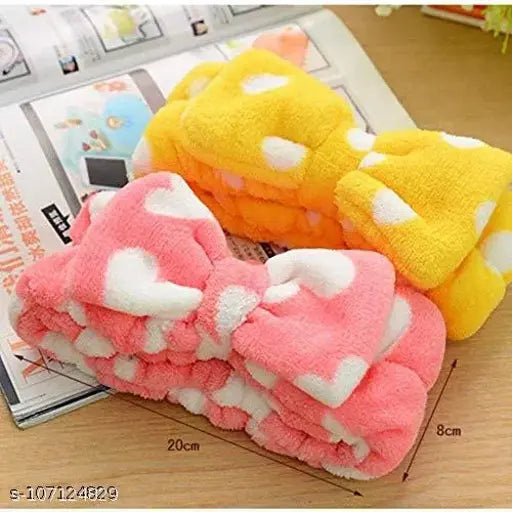 Facial Makeup Face Wash Velvet Strip Headband