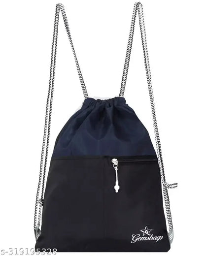 Gems Bags Shoulder Bag (Green, Grey) For Boys & Girls