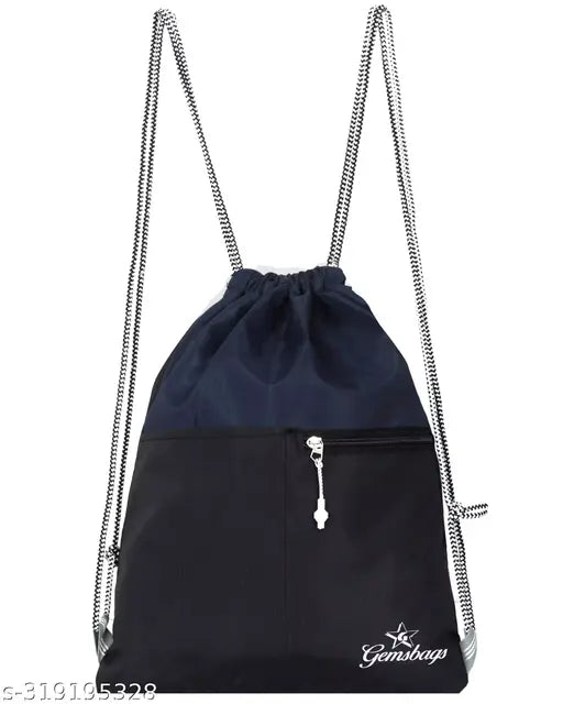 Gems Bags Shoulder Bag (Green, Grey) For Boys & Girls