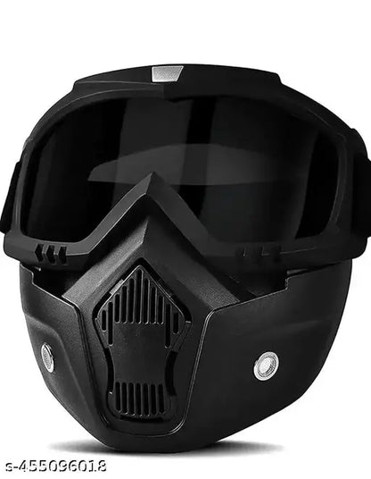 Goggle Mask Anti Scratch UV Protective Open Face & Eyewear