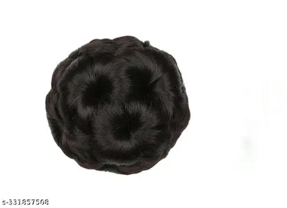 Bun panja black plain