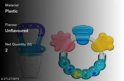 A unique combo of baby NIBBLER RATTEL TEETHER