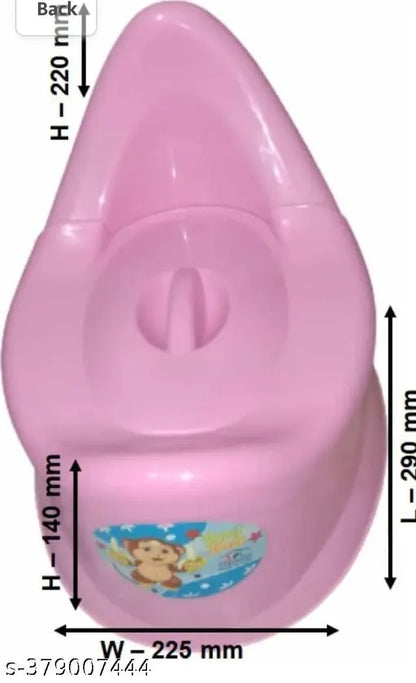 Potty Toilet with Removable Tray & Potty Chair Cum Seat BPA Free 0-5 Years - Pink