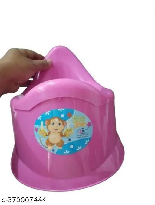 Potty Toilet with Removable Tray & Potty Chair Cum Seat BPA Free 0-5 Years - Pink