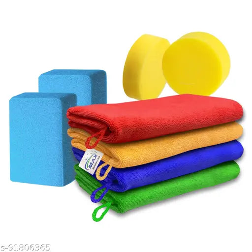 Microfiber Cloth for Car and Bike - 350 GSM