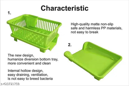 3 in 1 Kitchen Sink Dish Drainer