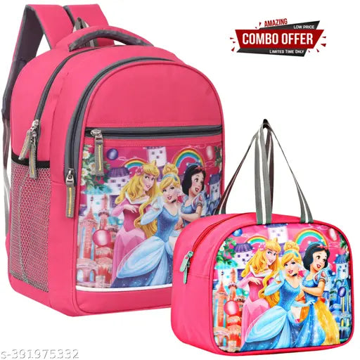 School bag and Lunch bag Nursery LKG UKG 1ST Standard