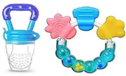 A unique combo of baby NIBBLER RATTEL TEETHER