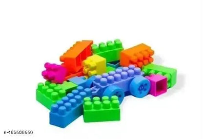 60pc building block toys 52 pcs blocks and 8 pcs tyre