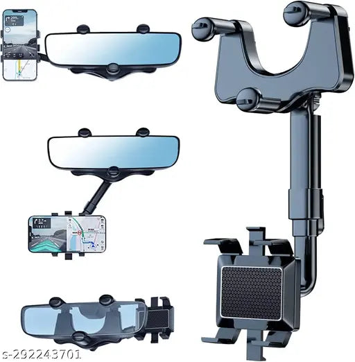 Mirror Phone Holder Mount 360 Degree