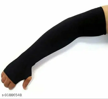 3 Pairs of Full Sleeves Gloves For Men & Women