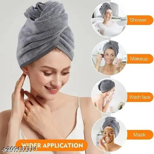 Easy Hair Towel Wrap