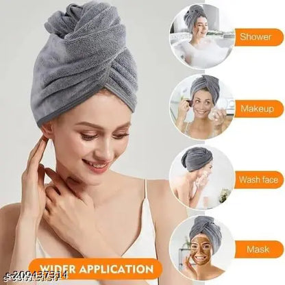 Easy Hair Towel Wrap